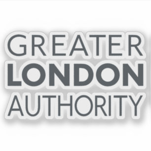 Logo van de Greater London Authority, Engeland Sticker
