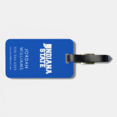 Logo van de Indiase staat Bagagelabel (Achterkant horizontaal)