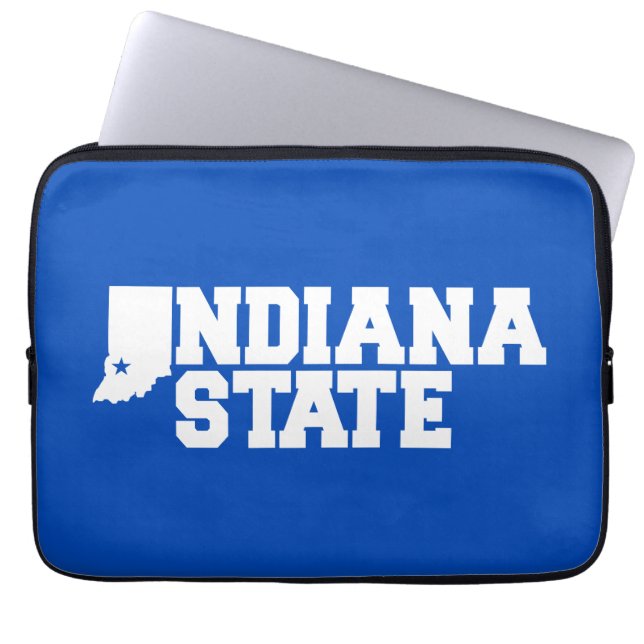 Logo van de Indiase staat Laptop Sleeve (Voorkant)