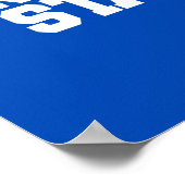 Logo van de Indiase staat Poster (Hoek)