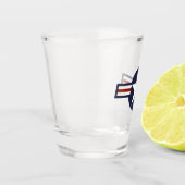 Logo van de luchtmacht shot glas (Links)