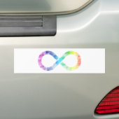 logo van de neurodiversiteit bumpersticker (Op auto)