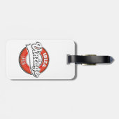 Logo van de soort Ibiza spain Bagagelabel (Achterkant horizontaal)