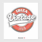 Logo van de soort Ibiza spain Sticker (Vel)