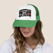 logo van de springplank trucker pet (In situ)