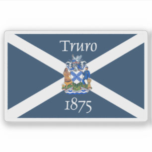 Logo van de stad Truro, Nova Scotia, Canada Sticker