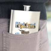 Logo van het Afbeelding van de hoge Koe, Klassieke Flacon (Voorbeeld)