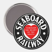 Logo van het hart van de zeescheepvaart magneet (Voorkant / Achterkant)