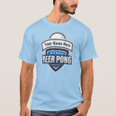 Logo van het  kampioenschap beer Pong T-shirt (Voorkant)