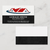 Logo van hypotheekhuis visitekaartje (Voorkant / Achterkant)