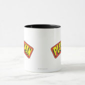 Logo van plastic Man Mok (Midden)