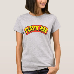 Logo van plastic Man T-shirt