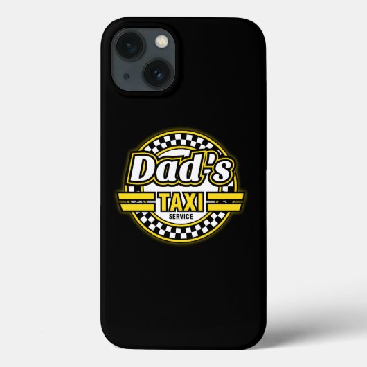 Logo van vaders taxi service Case-Mate iPhone case (Achterkant)