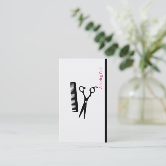 Logo variatie visitekaartje (Staand voorkant)