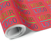 Logo-verpakkingspapier uploaden cadeaupapier (Rol Hoek)