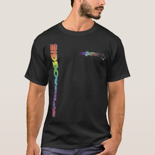Logo vertical Speedoggie T-shirt (Devant)