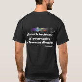 Logo vertical Speedoggie T-shirt (Dos)
