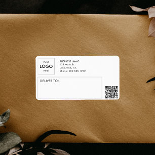 Logo Verzendende professionele QR-code Etiket