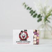 Logo Vin Vin Vin | Carte de visite Corks (Debout devant)