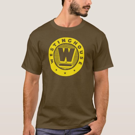 Logo vintage Westinghouse Gold T-Shirt (Devant)