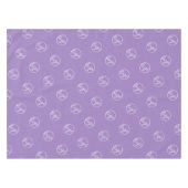 Logo voor aangepaste lavender Trade Show Tafelkleed (Voorkant (Horizontaal))