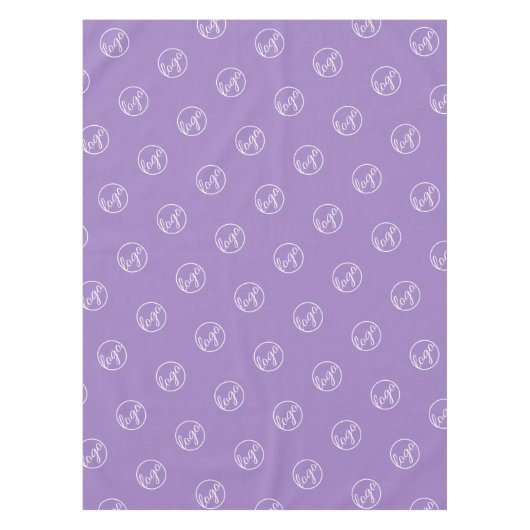Logo voor aangepaste lavender Trade Show Tafelkleed (Voorkant)
