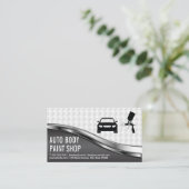 Logo voor Autolak Visitekaartje (Staand voorkant)