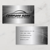 Logo voor auto's visitekaartje (Voorkant / Achterkant)