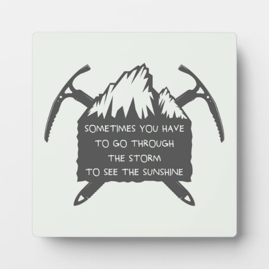 Logo voor avontuur, embleem met Fotoplaat (Voorkant)