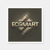 Logo voor bedrijven servet (Voorkant)