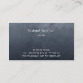 Logo voor de bouw van onroerend goed visitekaartje (Achterkant)