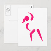 Logo voor de luchtvaart briefkaart (Voorkant / Achterkant)