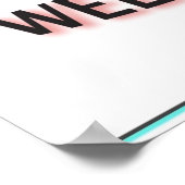 Logo voor douanevervoer en wellness poster (Hoek)