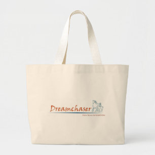 Logo voor droommachines grote tote bag