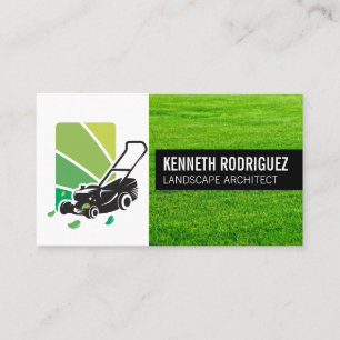 Logo voor gazonmaaier landschapsarchitectuur Gra Visitekaartje
