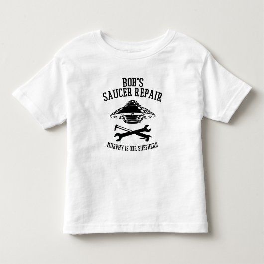 logo voor herstelling van de Saucer Kinder Shirts (Voorkant)