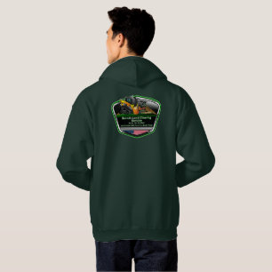 Logo voor het opruimen van land aanpassen hoodie