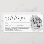 Logo voor Silver foil-penseelcadeaucertificaat (Voorkant)