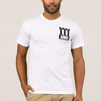 Logo vooraan, tekst achteraan - III Wapenshirt T-shirt