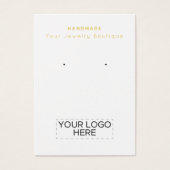 Logo Votre Boutique Faite À La Main Écouter Cartes (Devant)