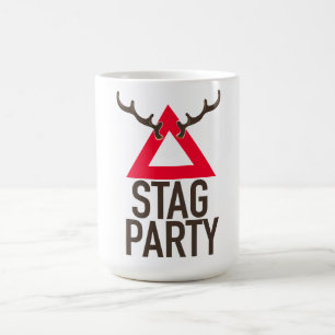 Logo vrijgezellenfeest magische mok