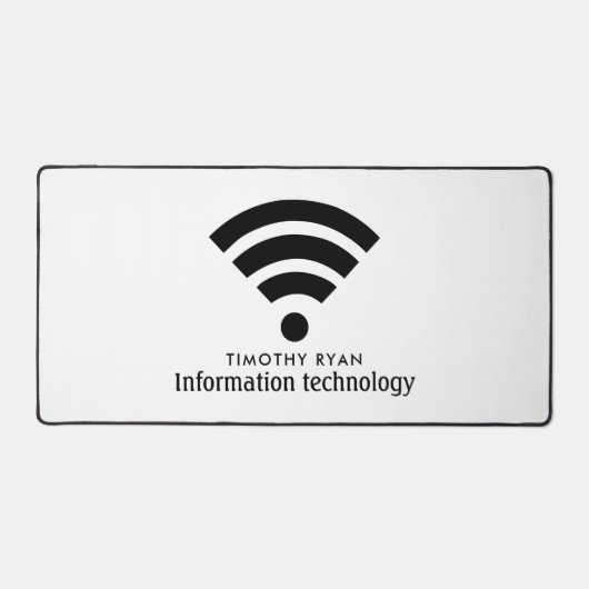 Logo Wi-Fi noir, Technologie de l'information, Ord (Recto)