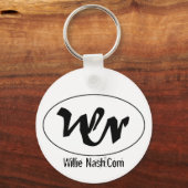 logo, Willie Nash.Com Sleutelhanger (Voorkant)