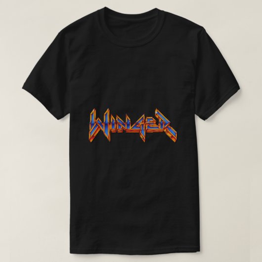 Logo Winger Band T-shirt Vintage classique (Design devant)