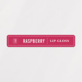 Logo wit kader en lijn toevoegen op maat kleur pro labels (Design 1)