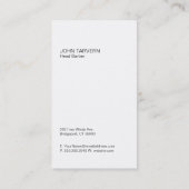 Logo (woestijnbruin) visitekaartje (Achterkant)