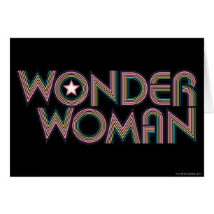 Logo Wonder Woman Rainbow