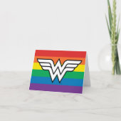 Logo Wonder Woman Rainbow (Devant)