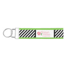 Logo WWCentral noir blanc porte - clé