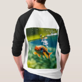 Logo Xbox avec Neon Green Smoke T-Shirt Design. (Dos)